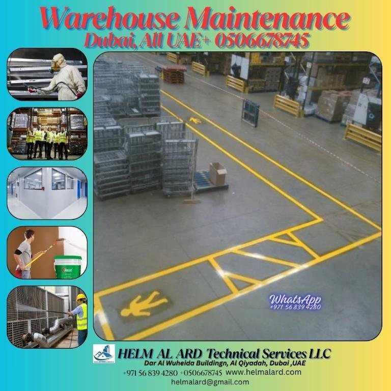 Warehouse Maintenance & Repairing Services in UAE, Dubai
